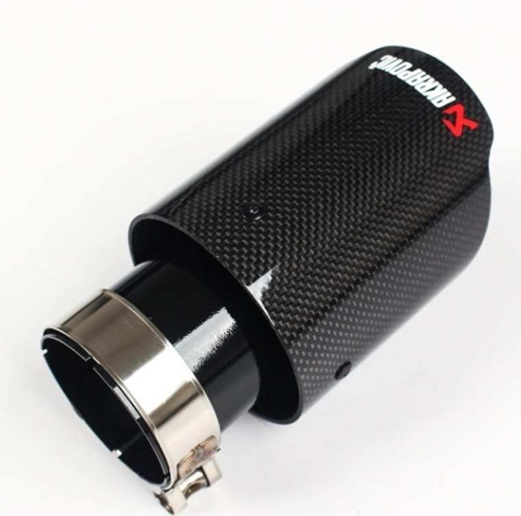 Univerzálna koncovka výfuku Logo: Akrapovič dizajn Carbon - 8