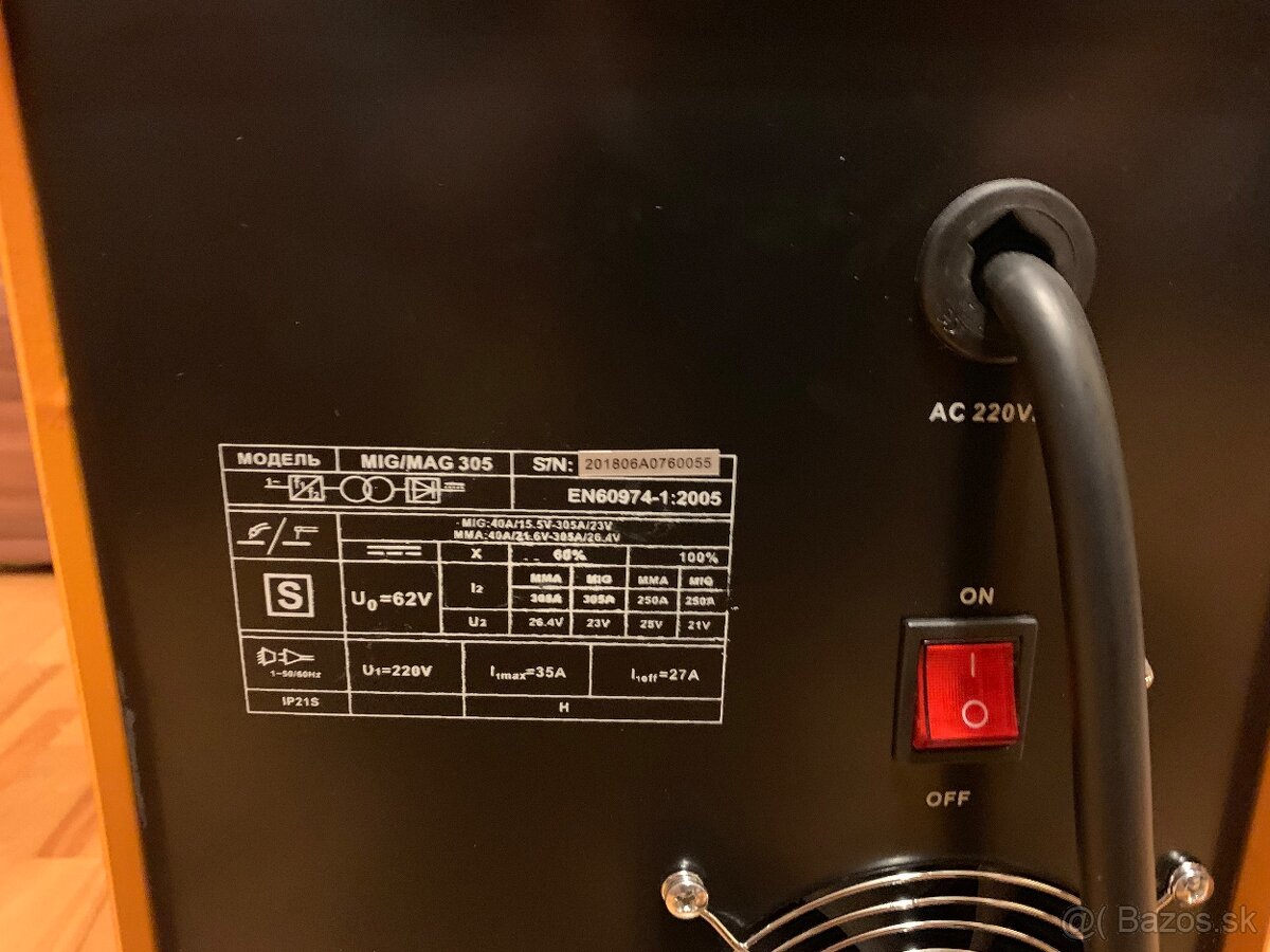 Co2 zváračka Kaiser 305 - 8