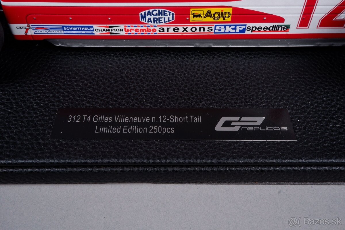 Ferrari 312T4 Gilles Villeneuve 1979, 1:12 GP Replicas - 8