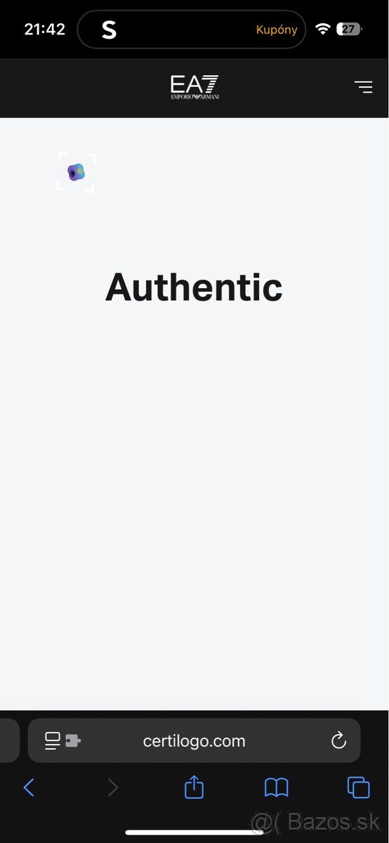 EA7 Emporio Armani detská zimná bunda veľkosť150cm - 8