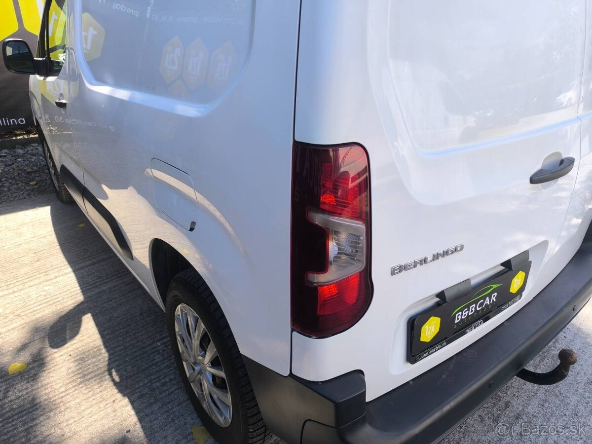 Citroën Berlingo BlueHDi 100 Live M, odpočet DPH - 8