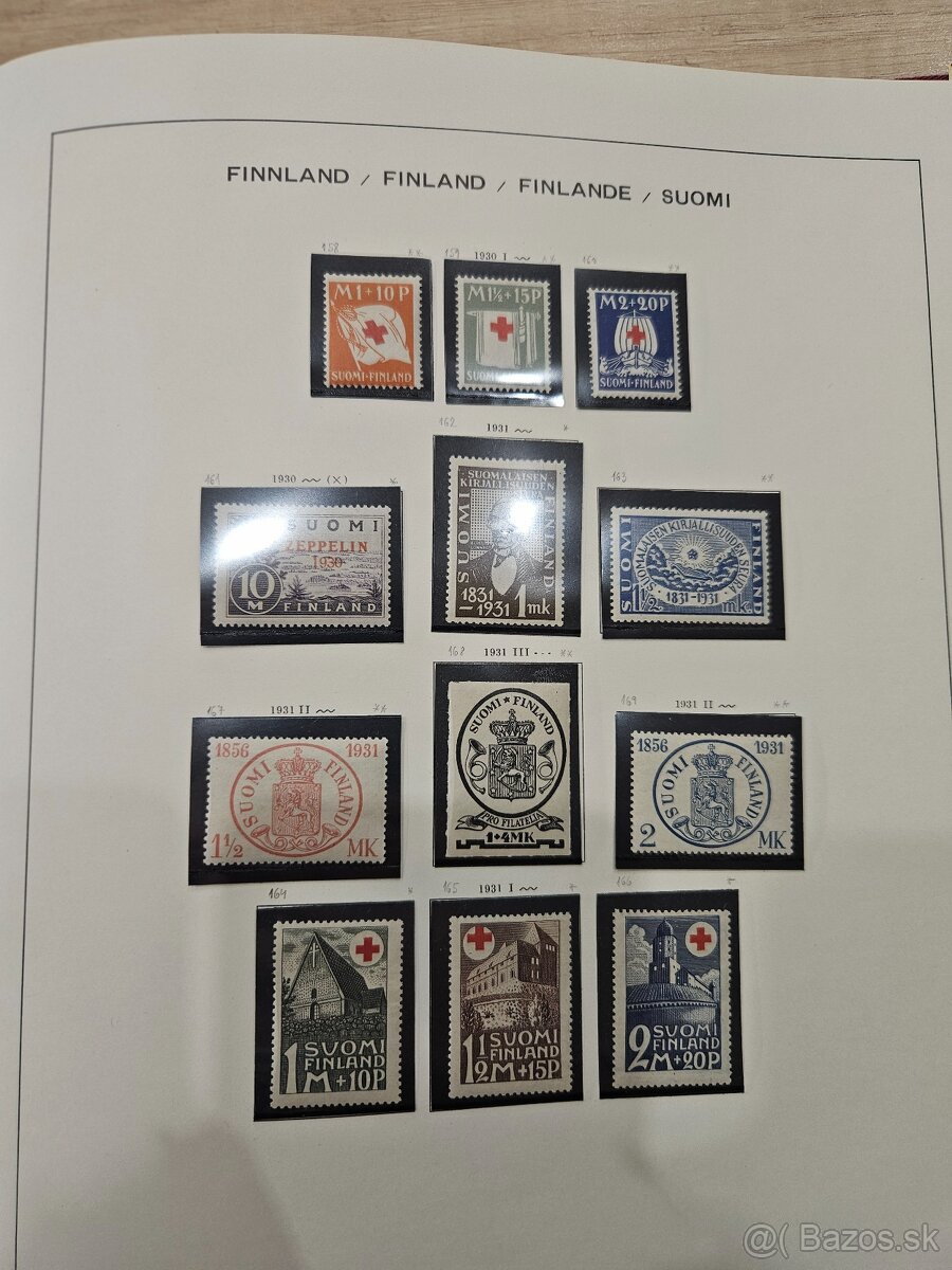 Finske postove znamky - 8