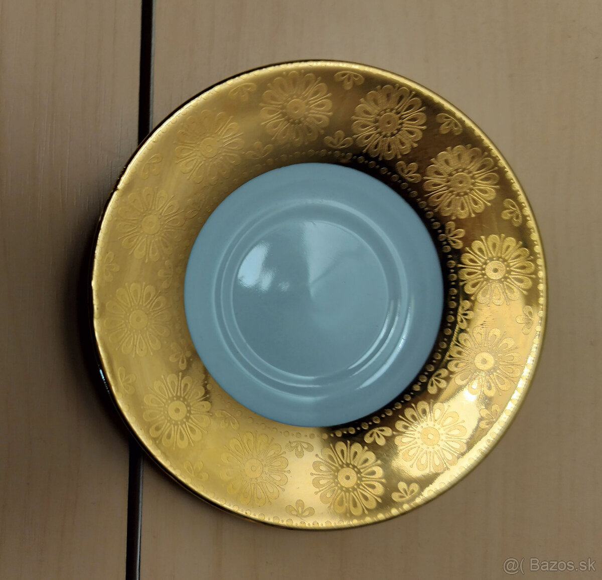 Predám bielo - zlatý dizajnový kávový servis - 8