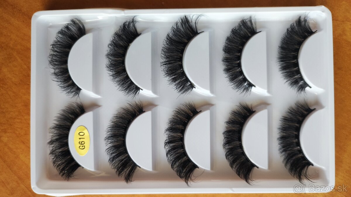 Nové umelé mihalnice 5 párové - 8