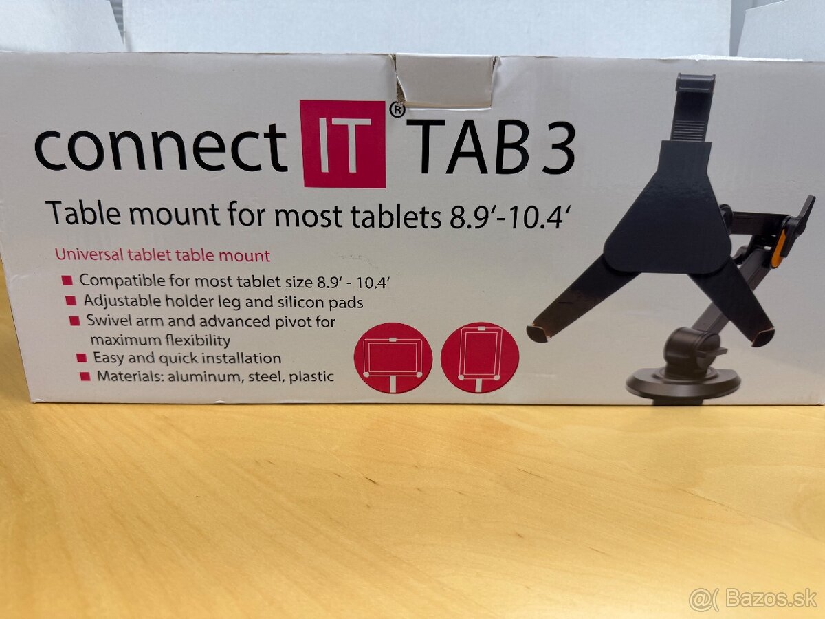 Stolné držiaky na tablety Connect IT TAB3 - 8