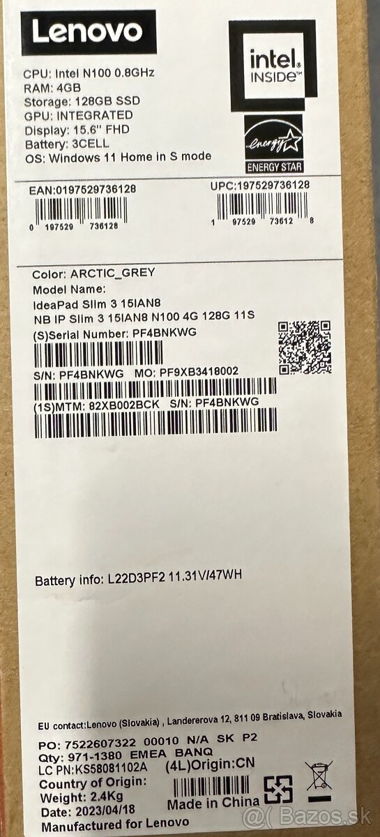 Lenovo IdeaPad Slim 3 - novy - 8