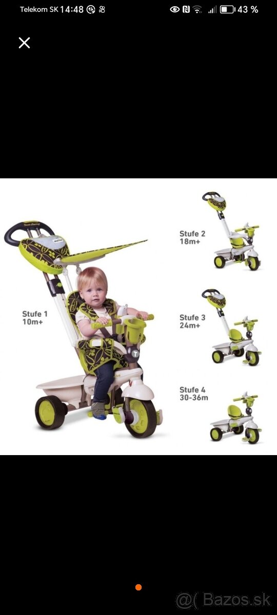 Trojkolka Smart Trike - 8