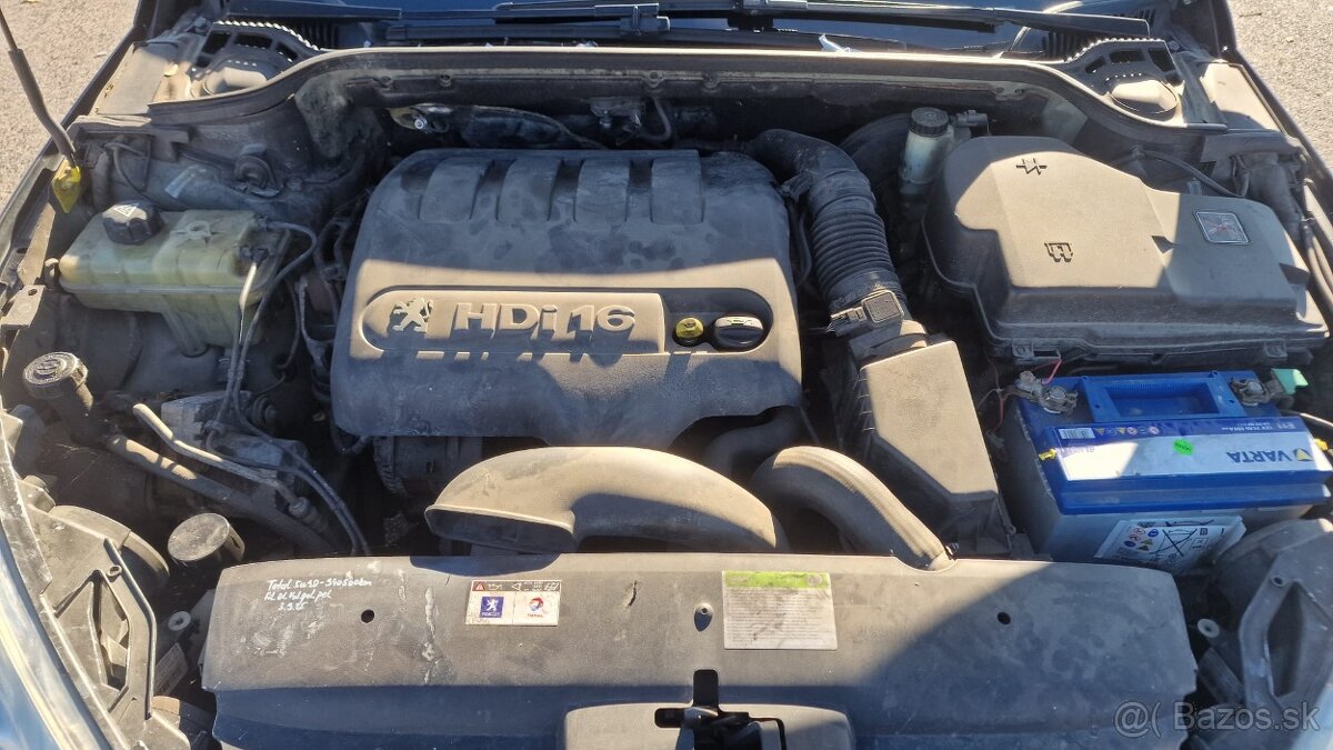 Peugeot 407, 2.0 HDI rok 2006 - 8