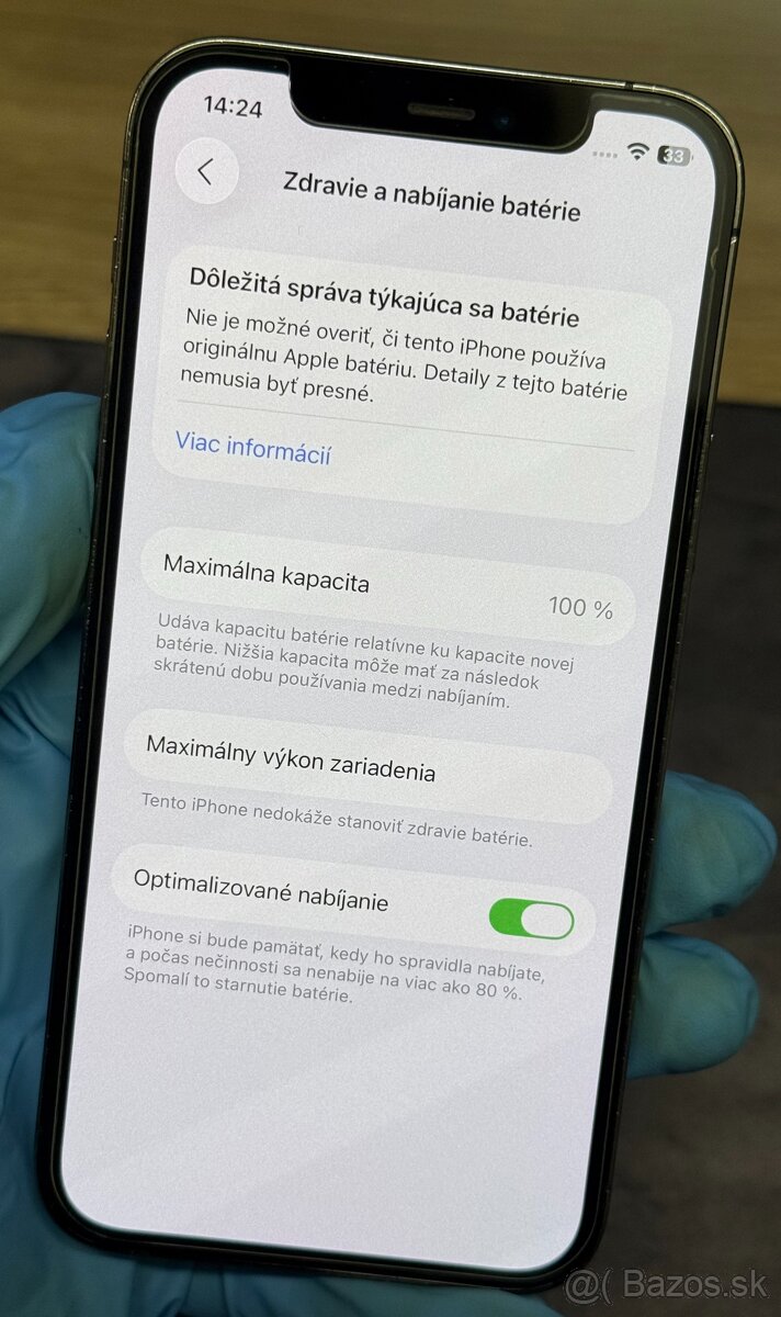 Apple iPhone 12 Pro 256 GB Graphite / nová batéria - 8