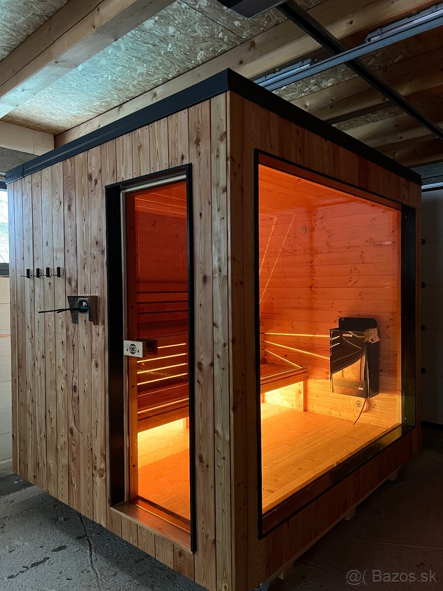 Venkovní finská sauna - 8