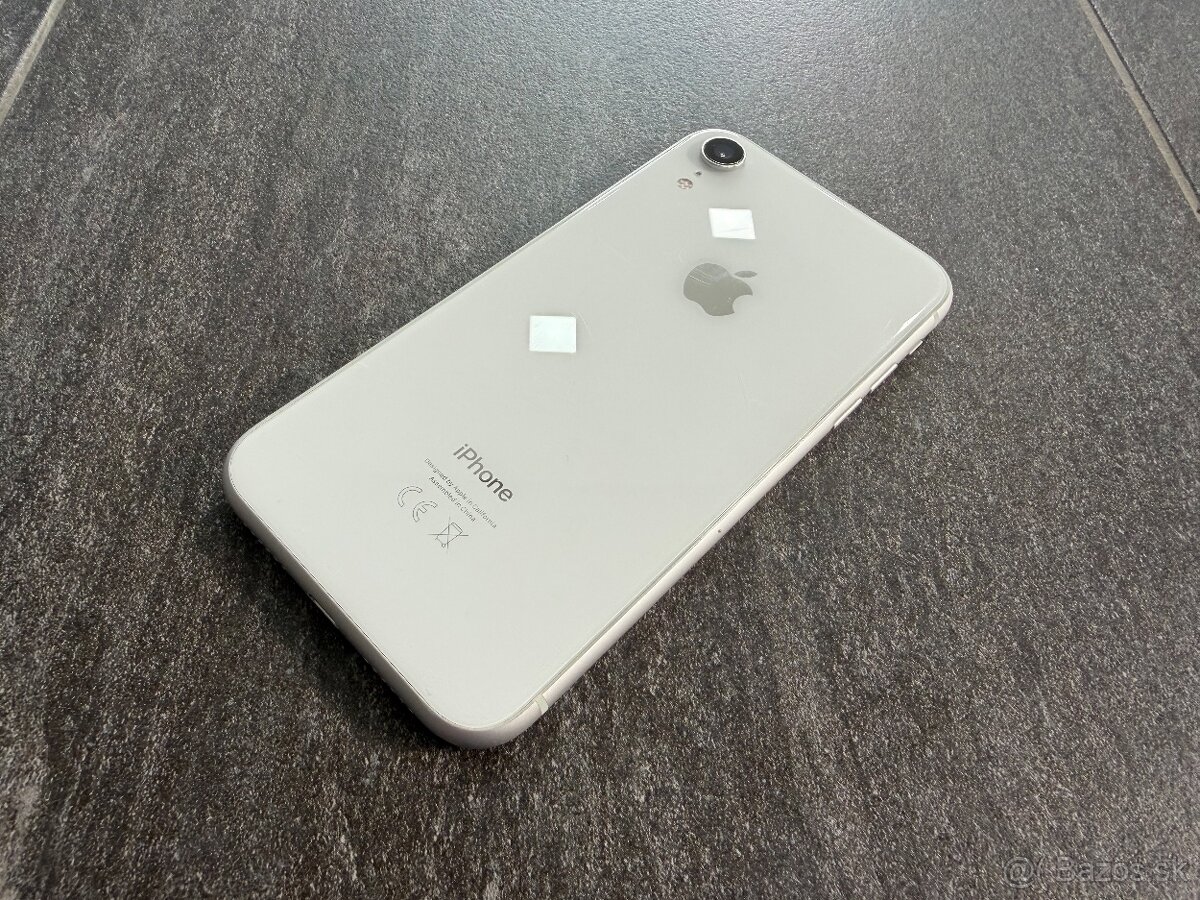 Apple iPhone XR 64 GB v bielej farbe White - 8