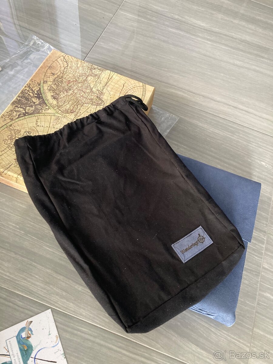 Akvarelový denník viazaný v koži WANDERINGS, papier 350g/m2 - 8