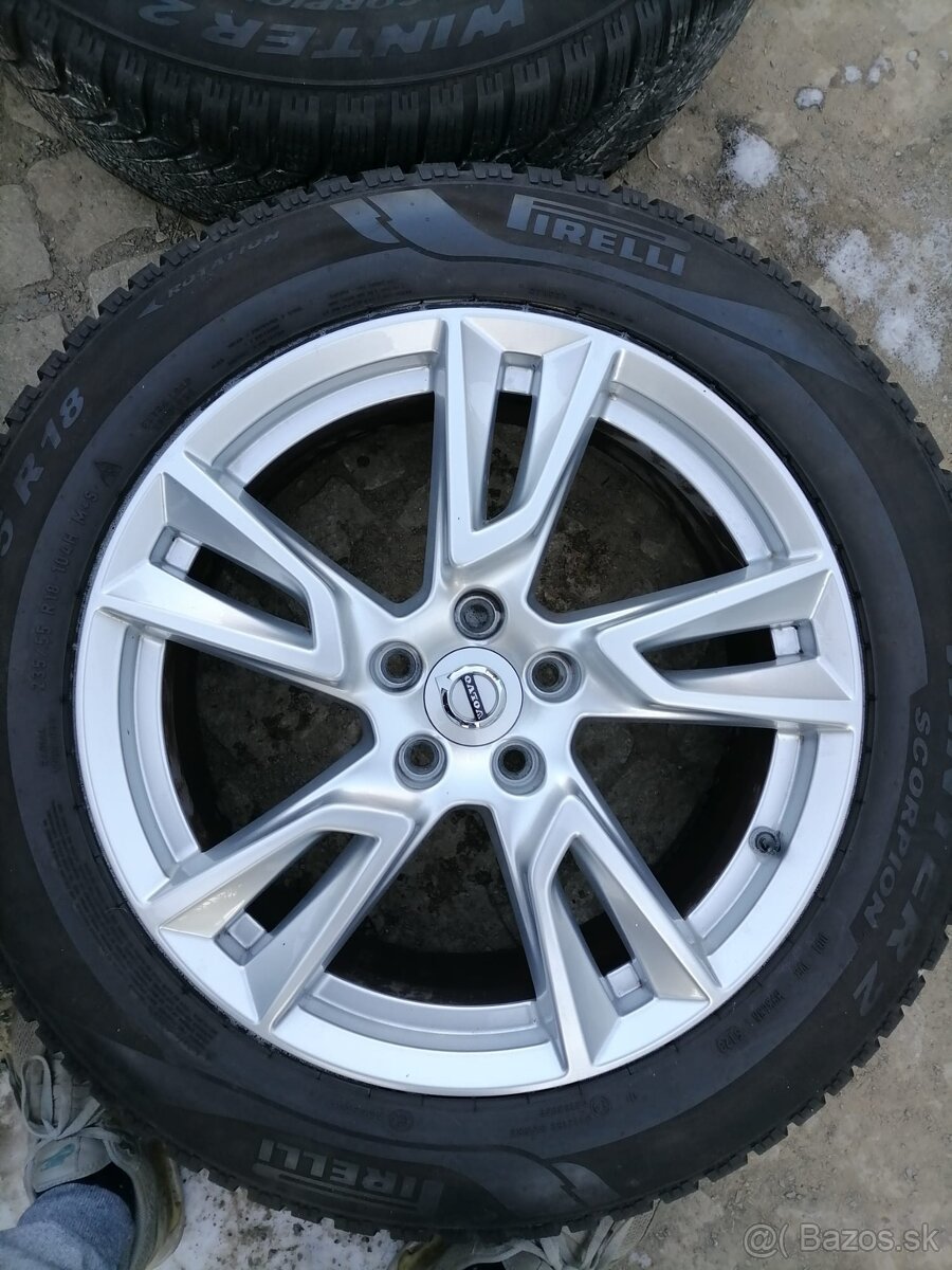 disky 5x108 R18 original VOLVO + 235/55/18 zima - 8