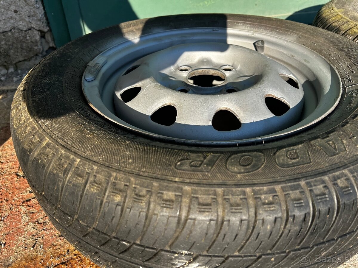 Disky 4x100 r13 plechové - 8