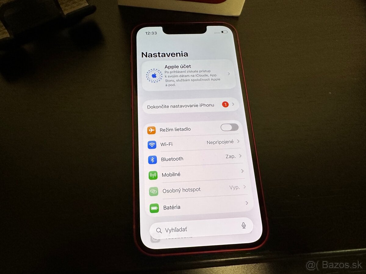 iPhone 13 Mini 256Gb Red 100% Zdravie Batérie - 8