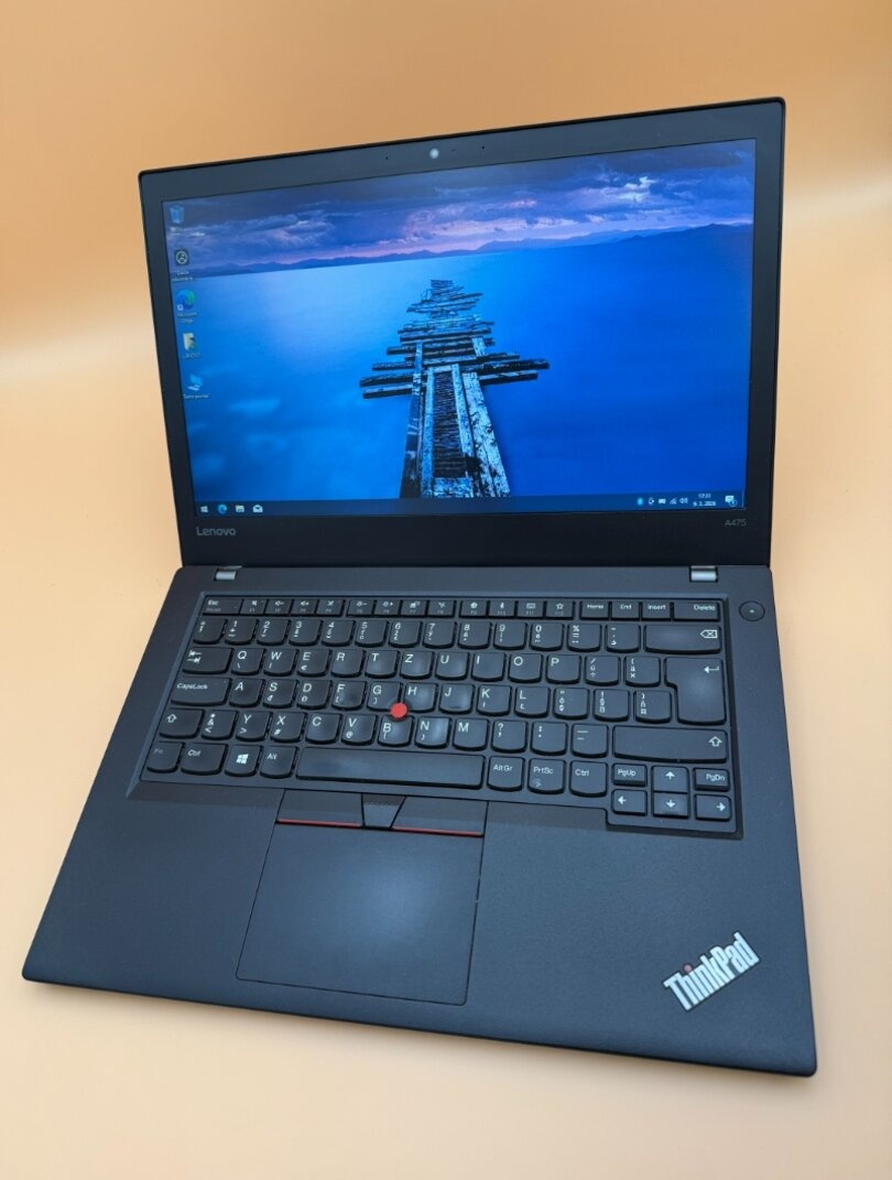 Notebook Lenovo A475 / AMD A12 / 8GB RAM / SSD / Win10 Pro - 8