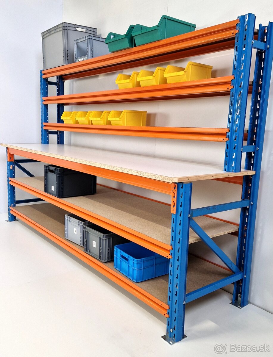 Ponk, pracovný stôl do dielne garáže - 8