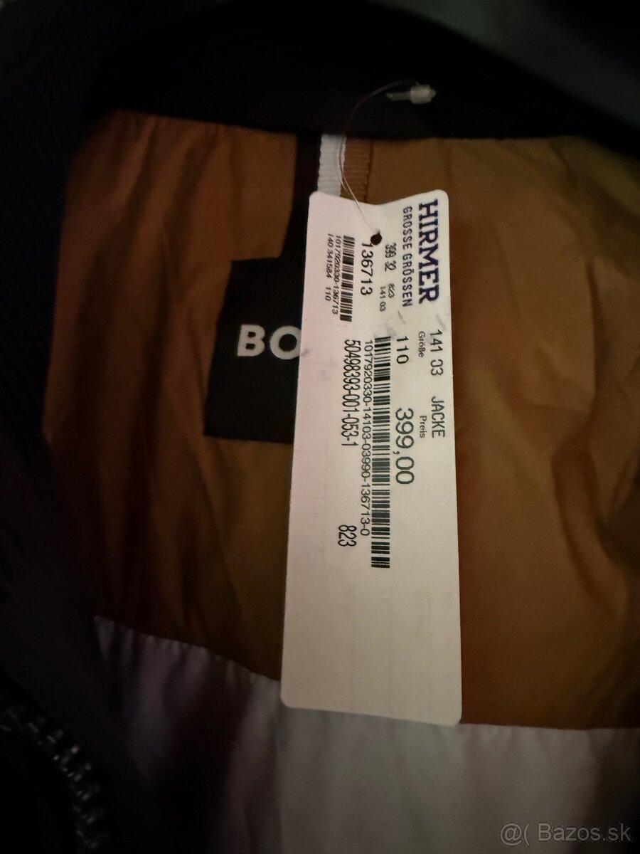 Čierna pánska bunda Boss - 8