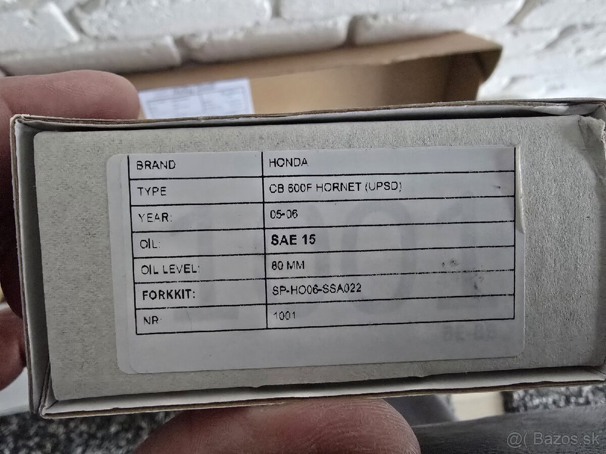 Predám sadu HYPERPRO StreetBox na HONDA CB600F 05-06 - 8