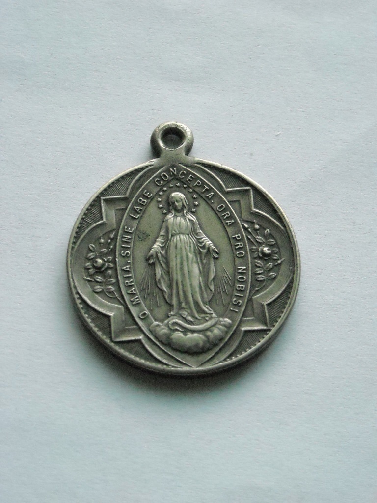 Medaily svätcov a Starožitné sväté obrázky na skle - 8