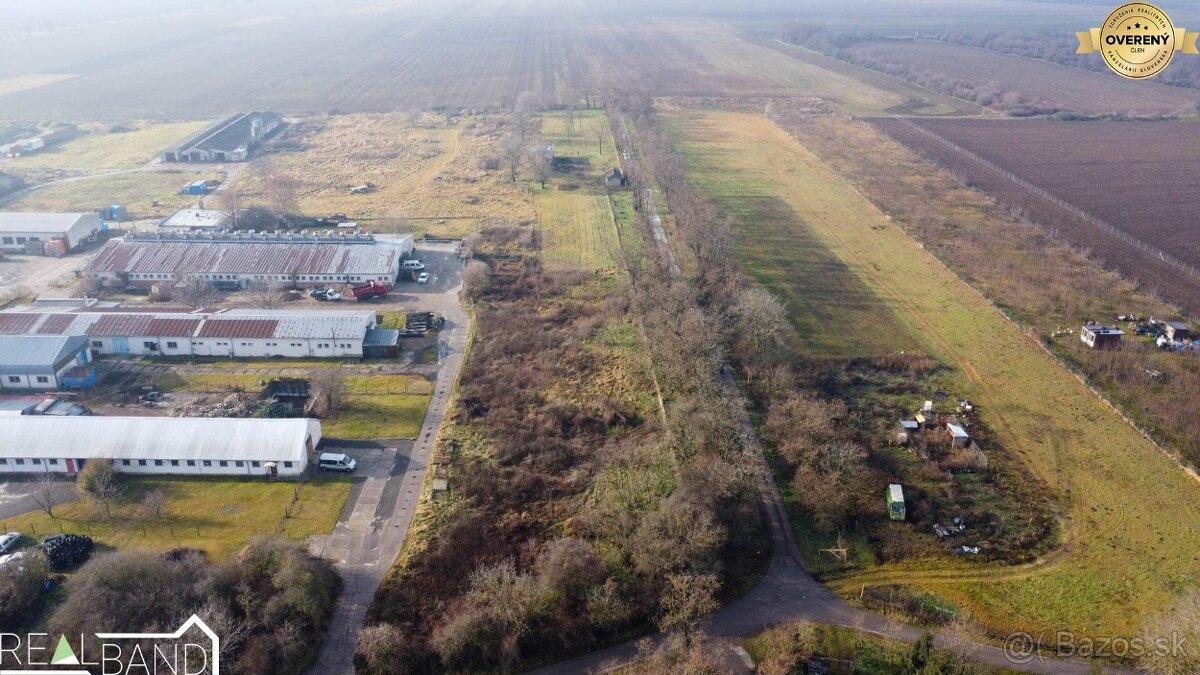 Posledné komerčné pozemky na predaj Báhoň 45 Eur m² Viac na - 8