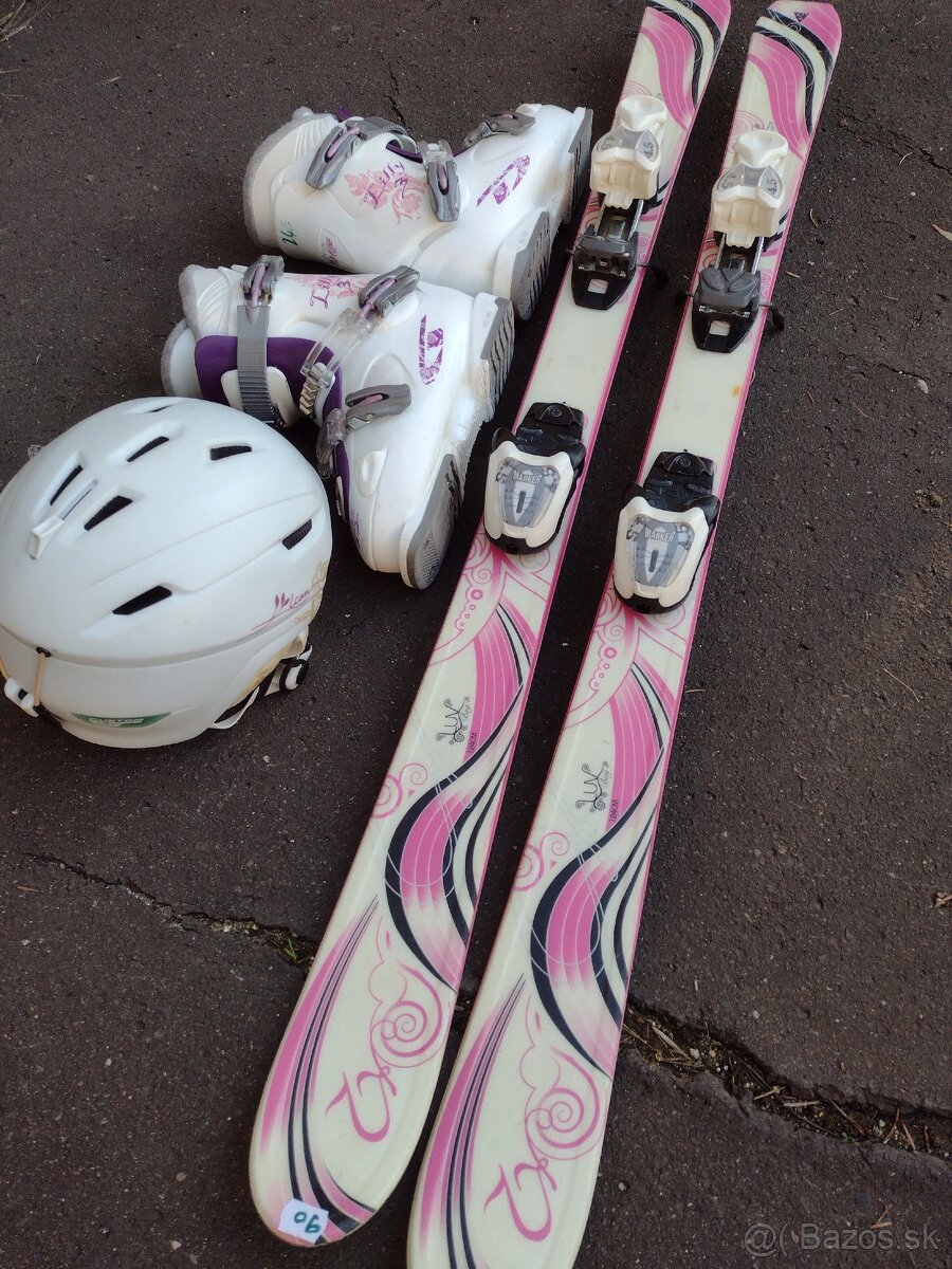 lyže 130cm,124cm - 8