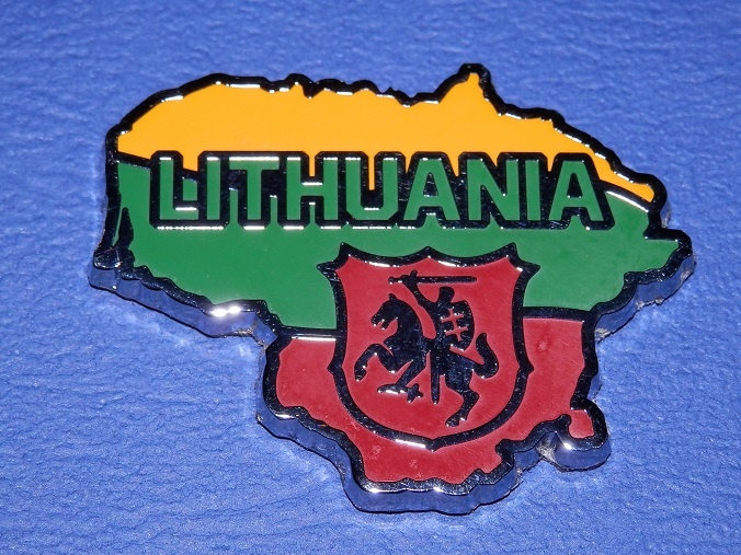 Kovové magnetky LITVA - 8