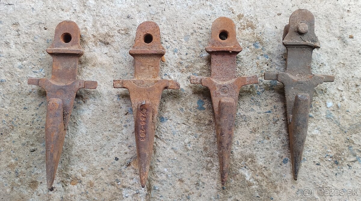 Predám jednoduché bajonety E512 - 8