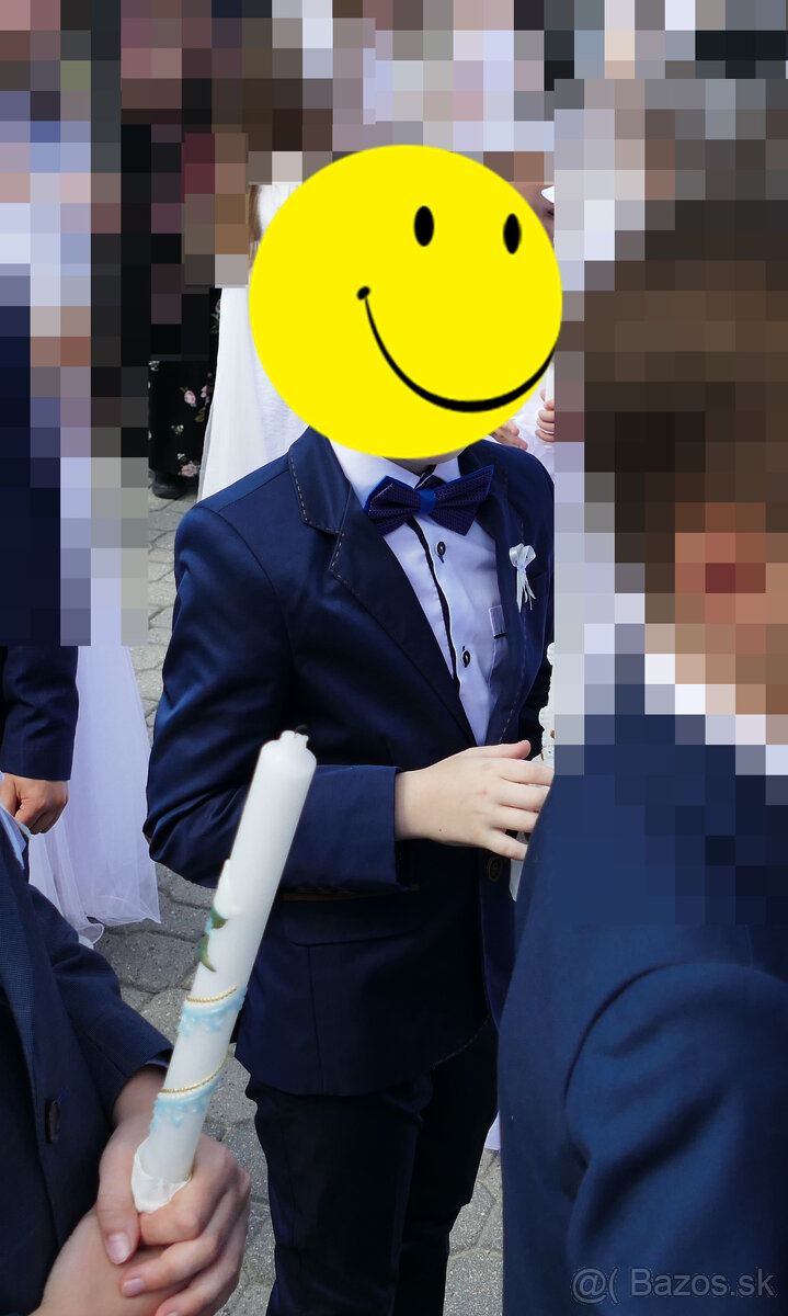 Oblek 134 a topánky 33 - 8