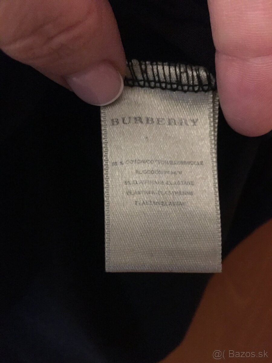 BURBERRY originál dámske tricko S - 8