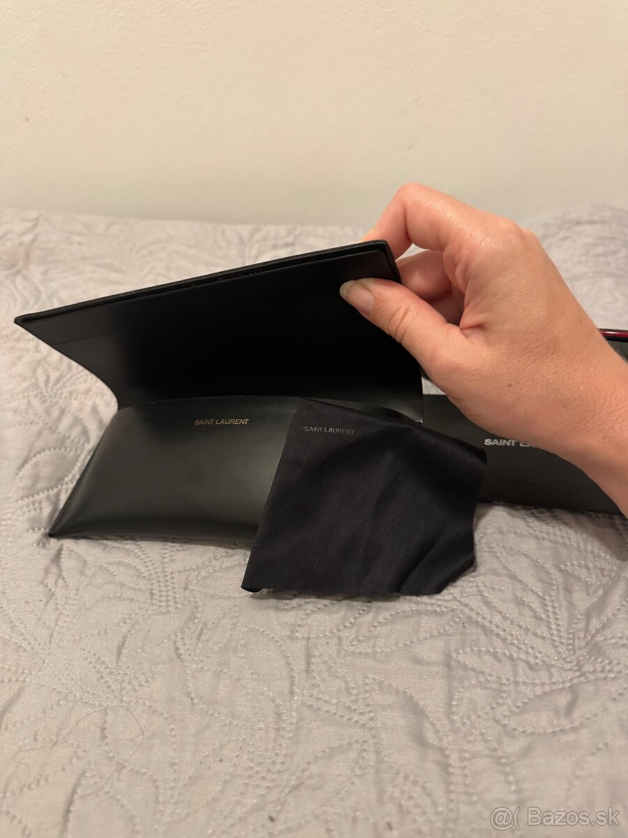 Slnečné okuliare YSL originál + kožené púzdro - 8