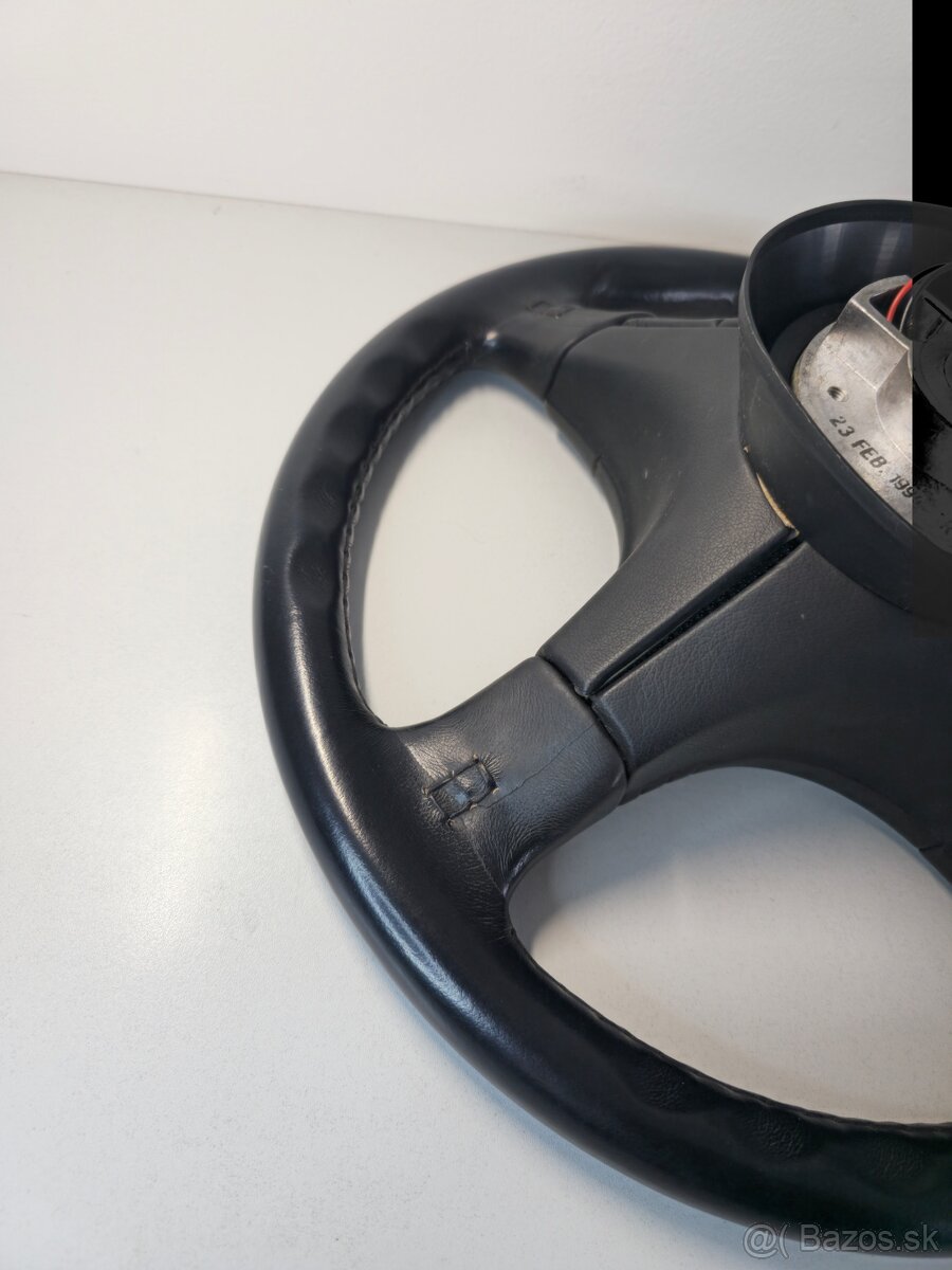 MOMO kožený volant punto gt, coupe, uno, barcheta - 8