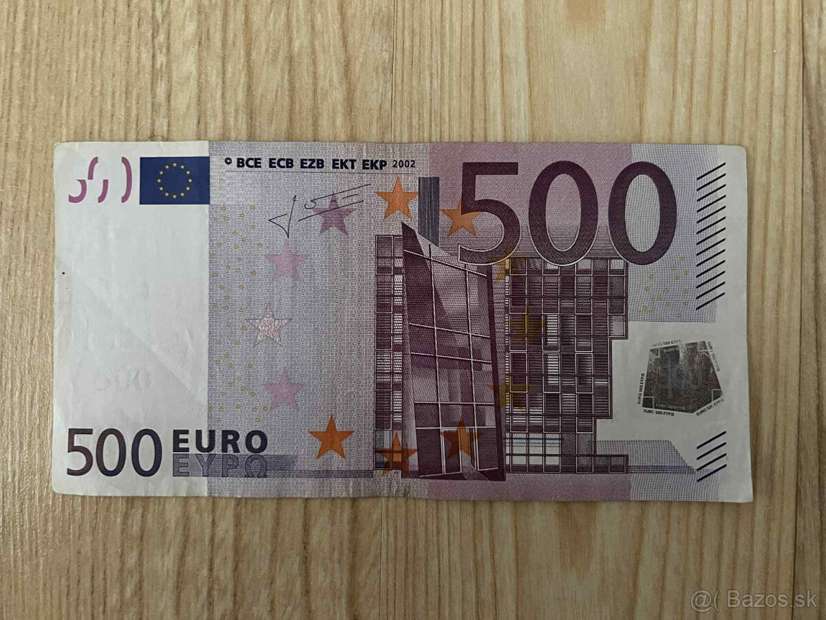 500 Eurové bankovky - 8