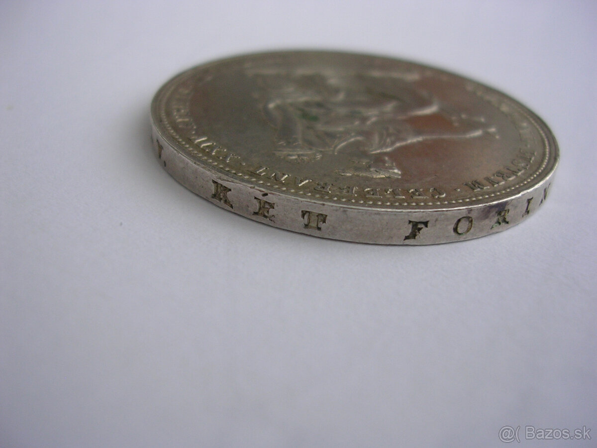 2 zlatník 1879 svadobný FJI. Elisabeth Sissi - 8