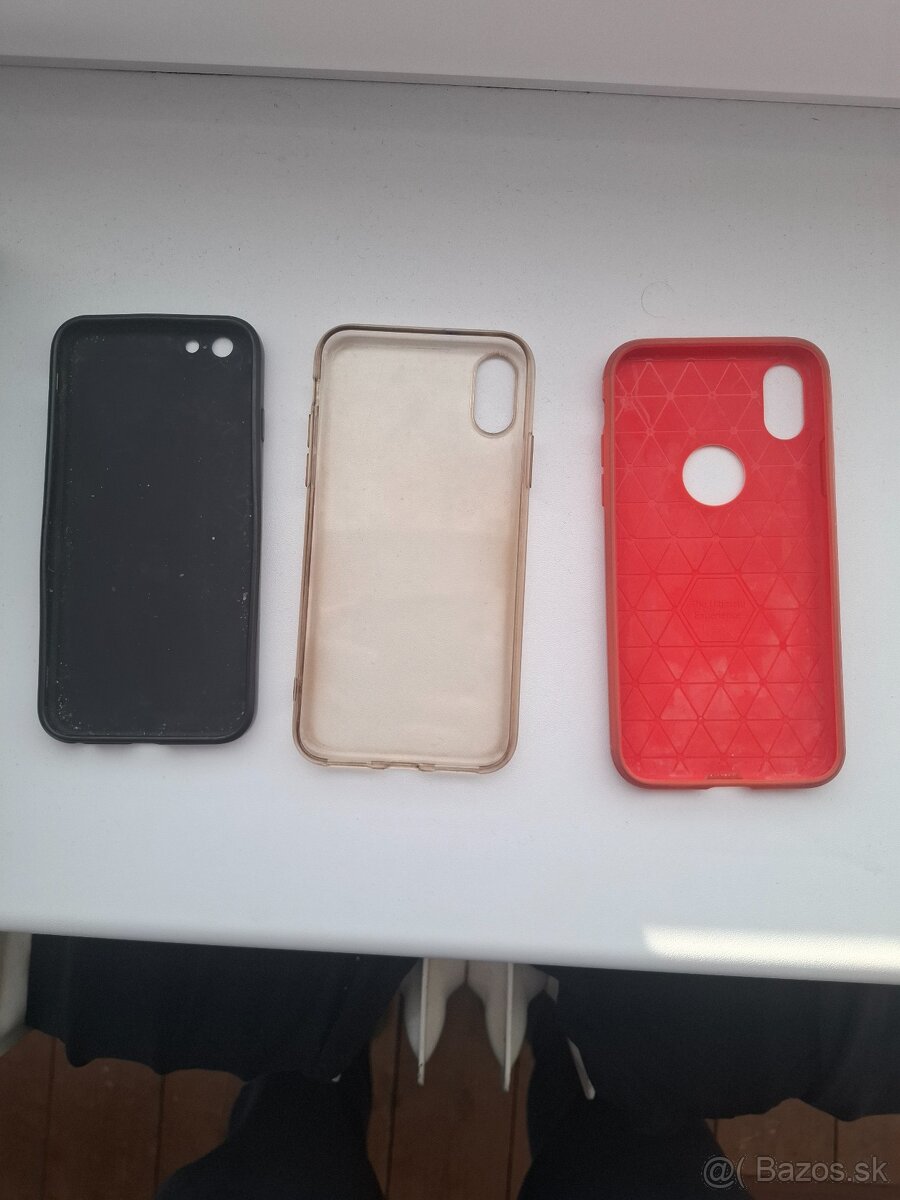 Predám iphone Xs+náhradná batéria a kryt - 8