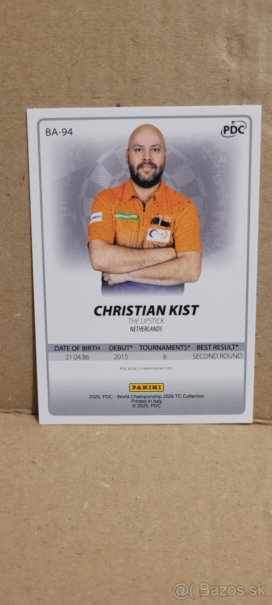 Hráči PDC Darts Šípky #8 2026 - 8