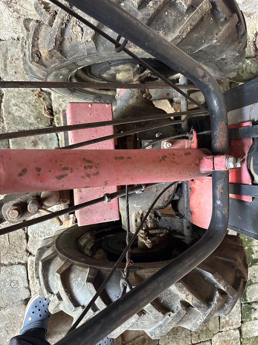 Malotraktor domácej výroby +vyklápacia vlečka - 8