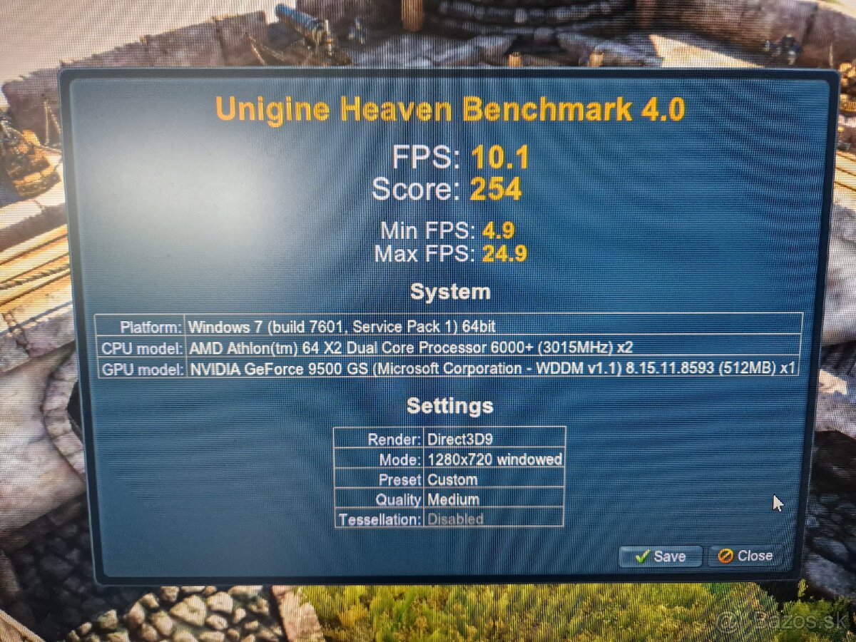 Nvidia Geforce 9500GS 512MB , 2x DVI , pasívne chladenie - 8