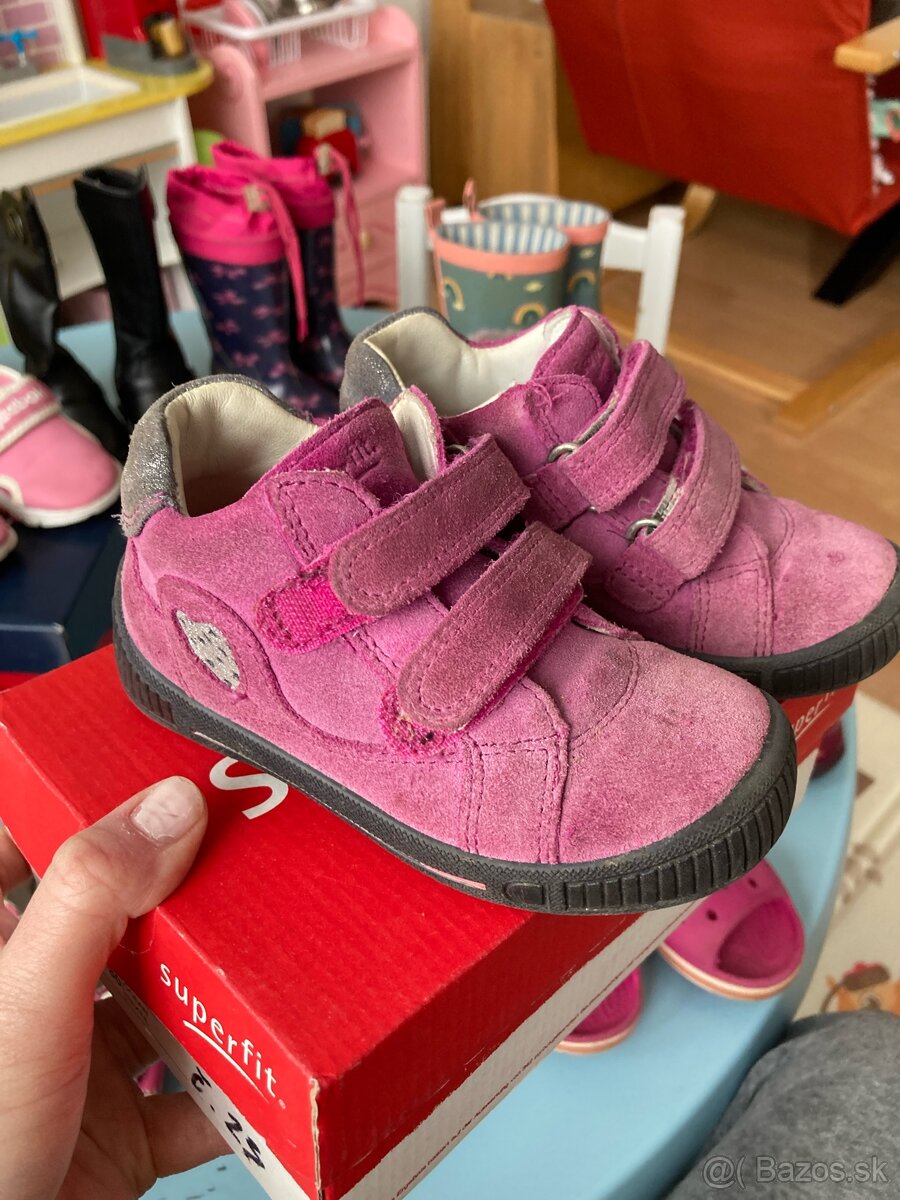 Dievčenské topánky č. 23 - 8