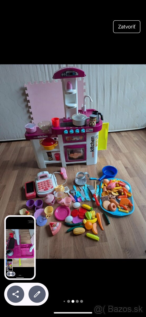 Detska kuchynka s prislusenstvom - 8