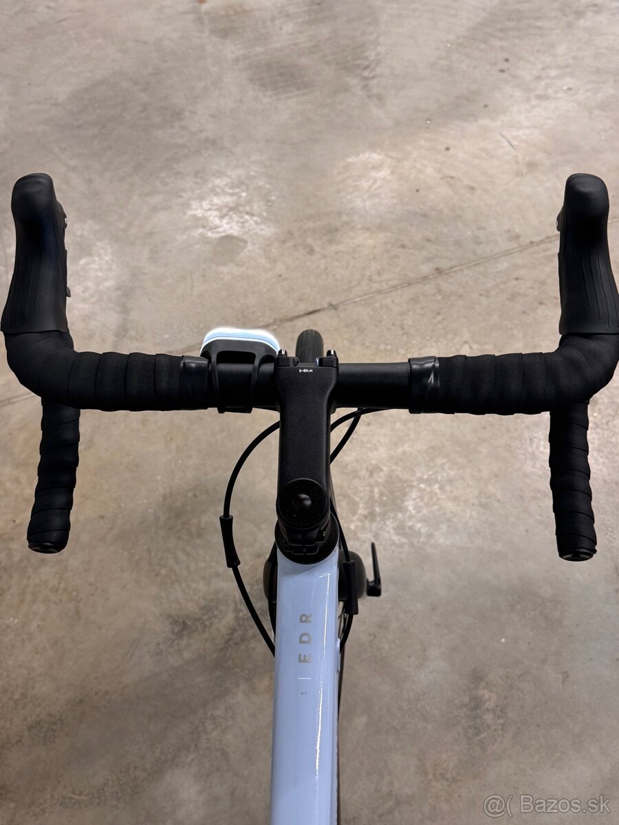 Cestný bicykel EDR AF Microshift Sword 2x10r svetlomodrý - 8