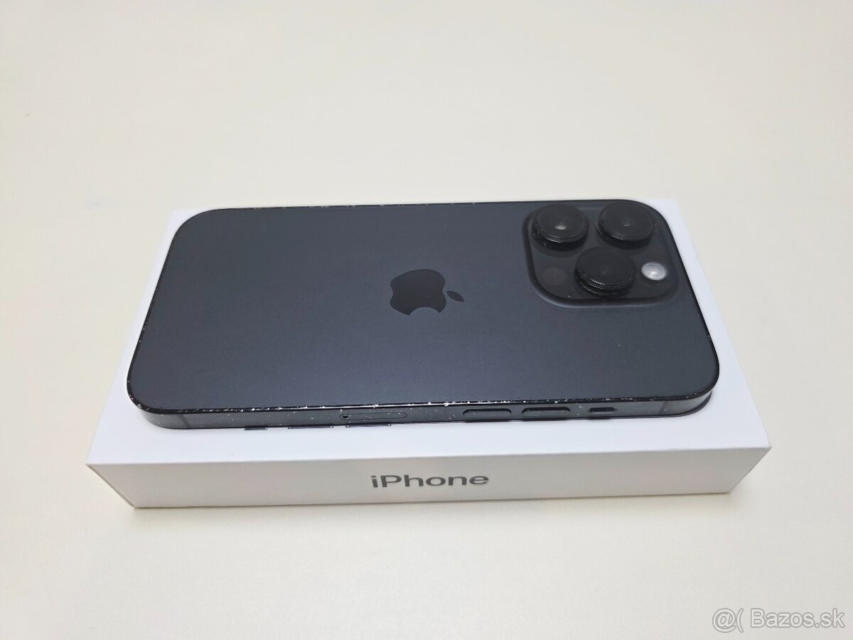 APPLE IPHONE 14 PRO 128GB SPACE BLACK,BATERKA 100% - 8