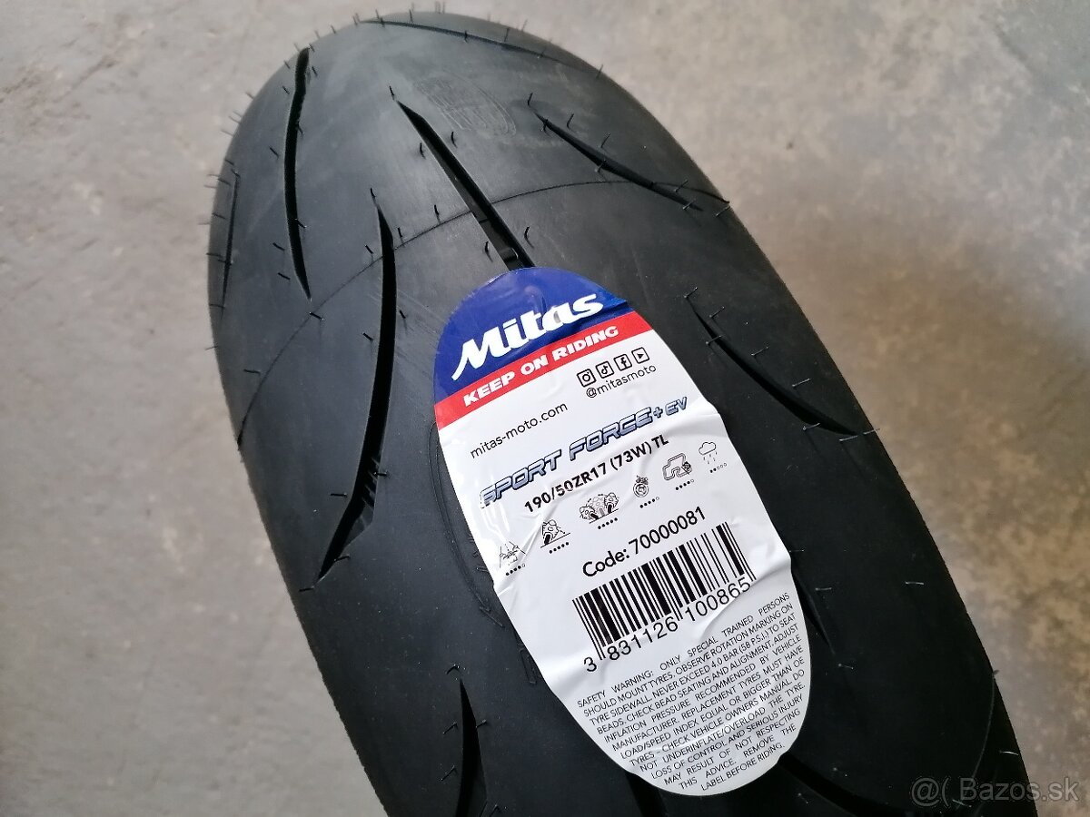 MITAS SportForce+ EV 120 + 180 190 - 8