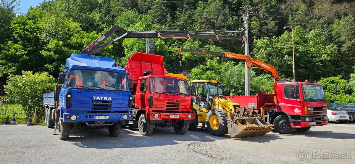 Autodoprava s hydraulickou rukou - 8