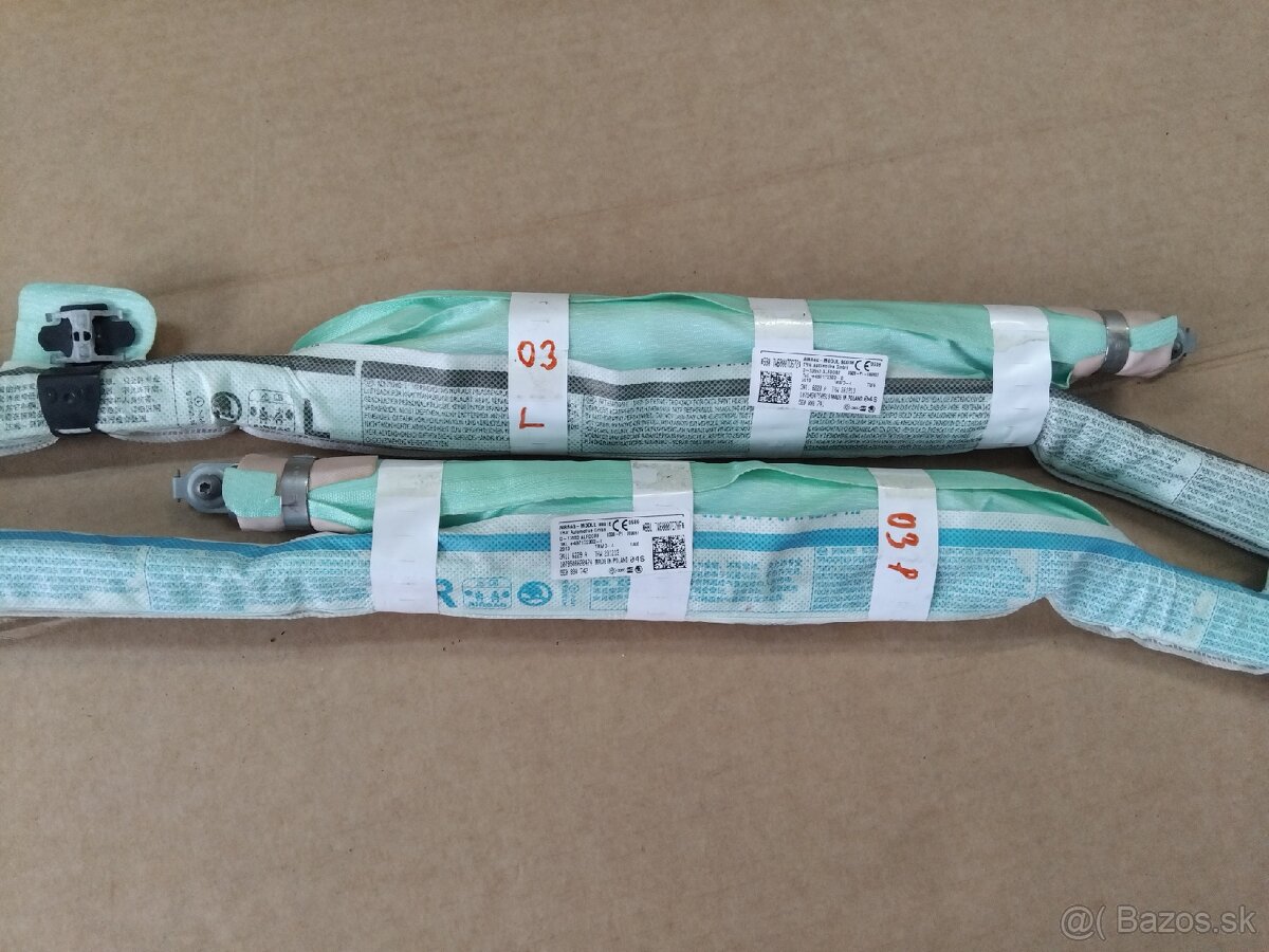 airbagy, pásy, senzory Octavia 3 - 8