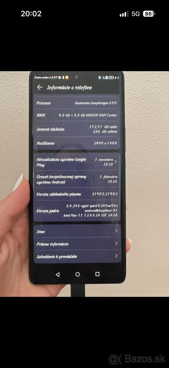 Honor Magic5 Lite 5G 256 gb - 8
