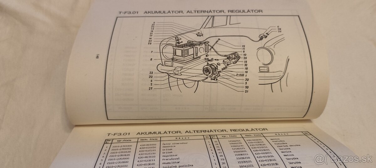 VAZ 2101 2102 ( Žiguli LADA ) seznam katalog náhradních dílů - 8
