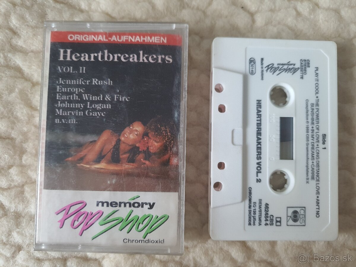 7x MC Shakespeare:Hamlet,Edward Elgar,dychovka,Heartbreakers - 8