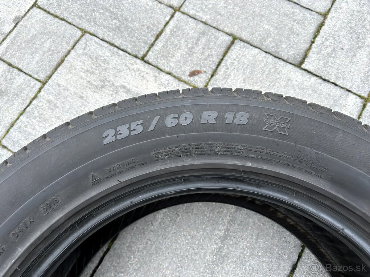 235/60 R18 Michelin letne - 8