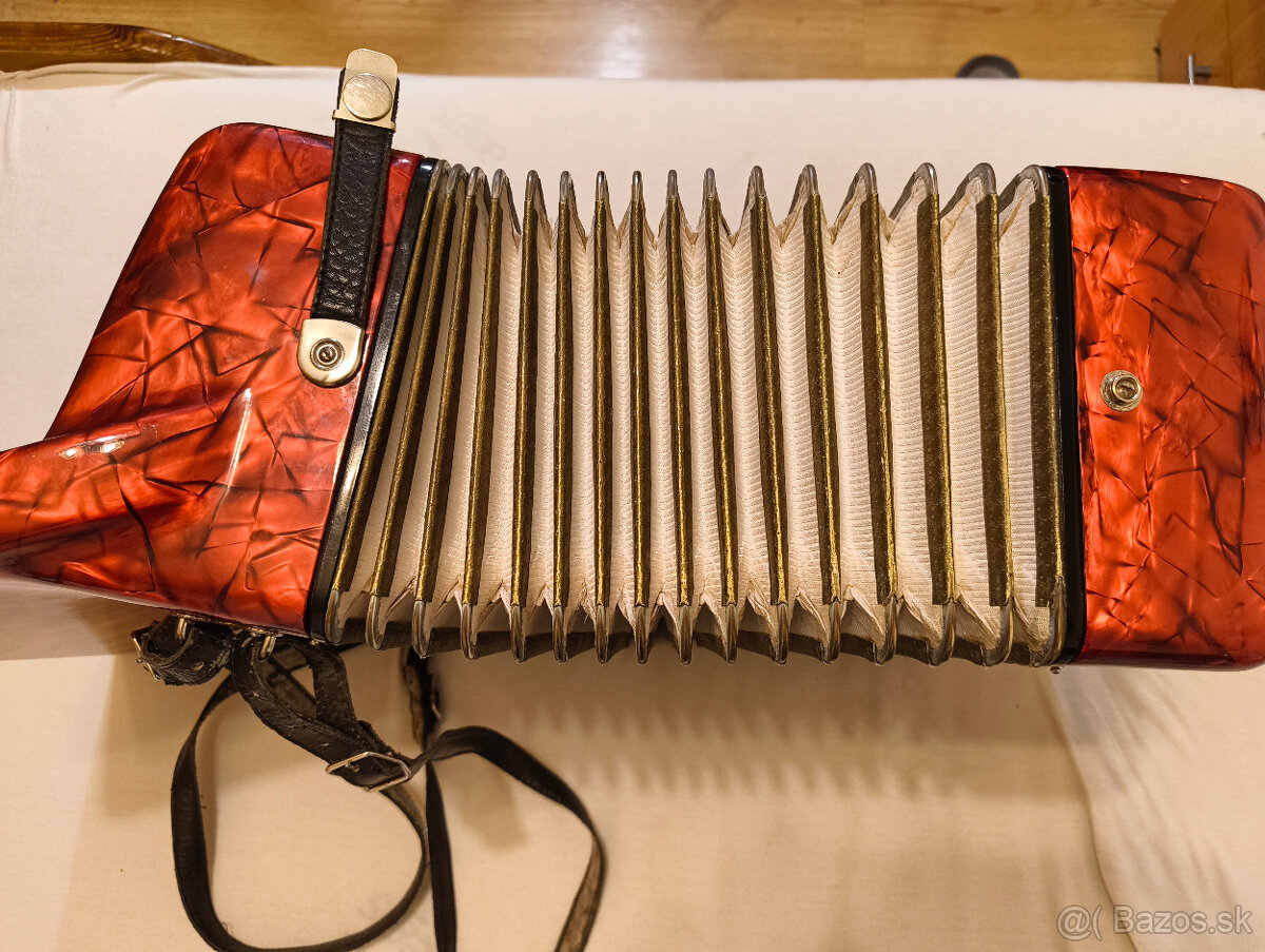 Predam 32basovy akordeon Lignatone - 8